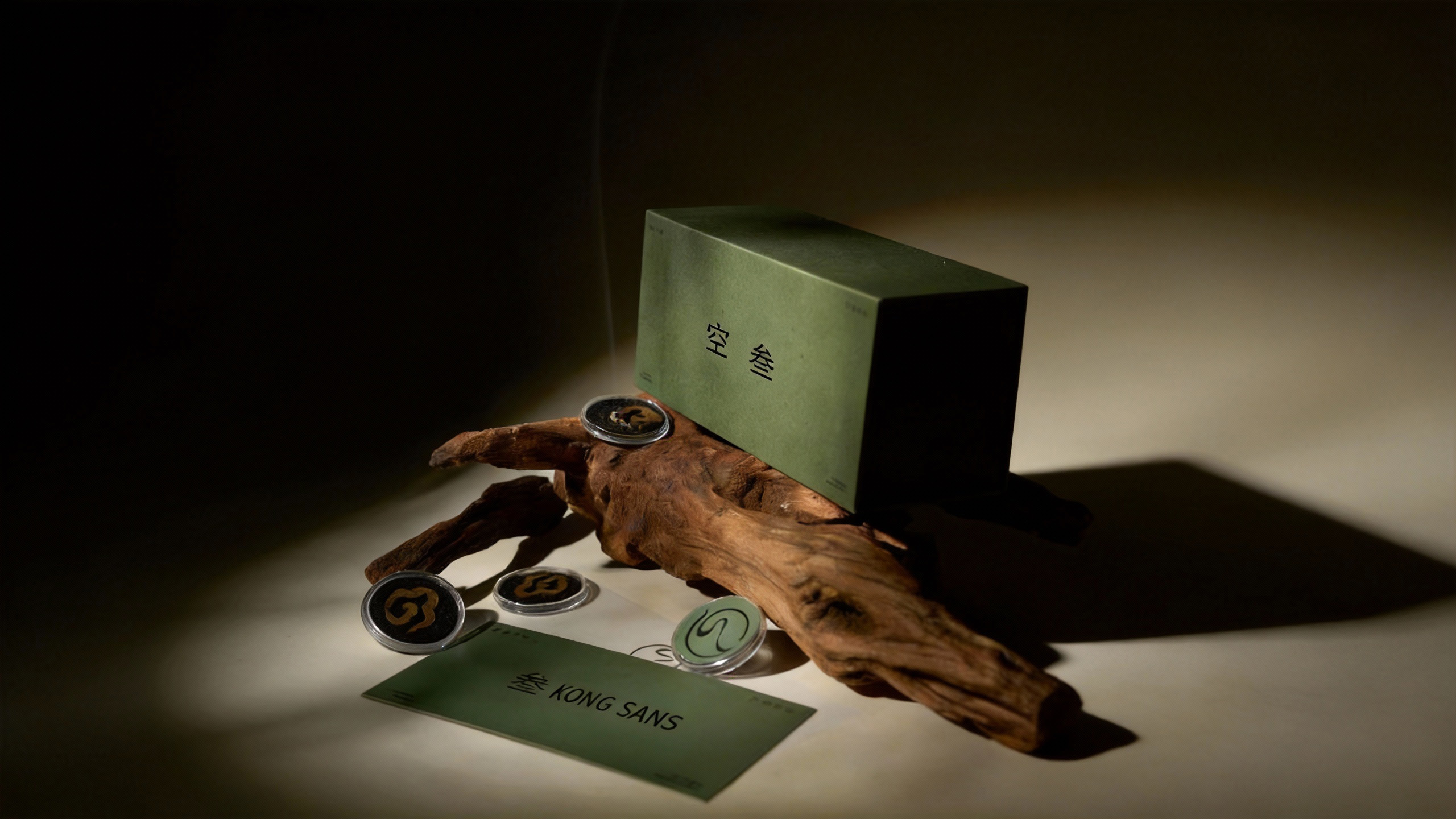 Burning agarwood